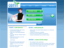 Tablet Screenshot of cerfinfo.com